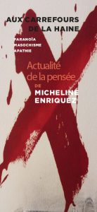 Flyer Aux carrefours de la haine - Actualité Micheline ENRIQUEZ