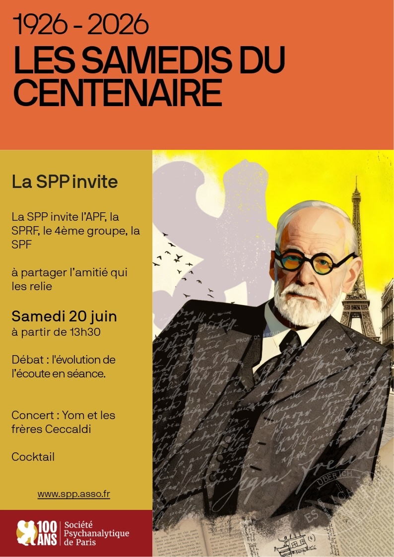 Les samedis du centenaire de la SPP - 20 juin 2026